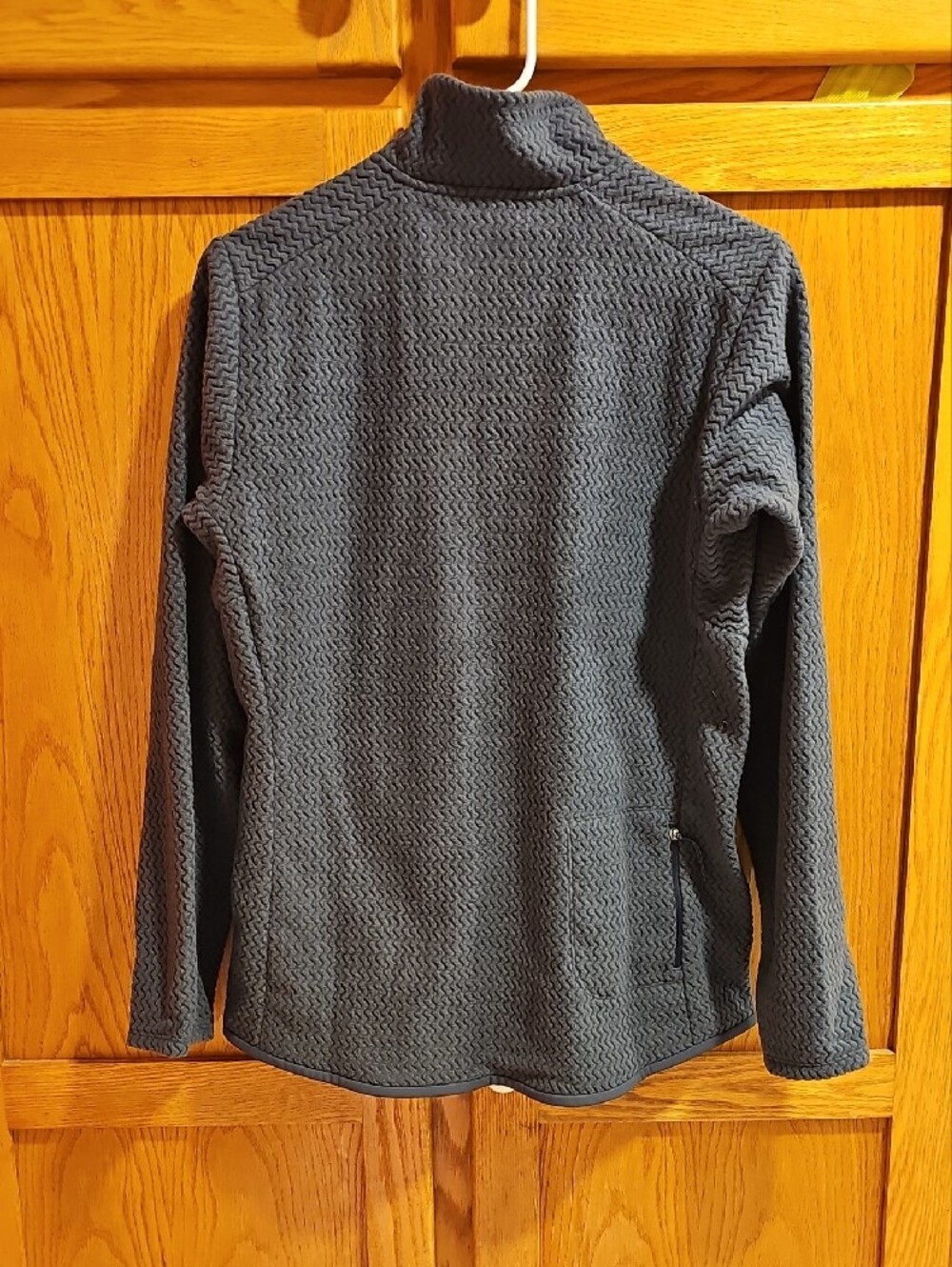 Patagonia Gray Textured Half-Zip Pullover Sweater - Picture 8 of 12